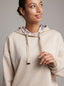 Quinty hoodie | Zand mel