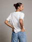 Serona T-shirt | Gebroken wit
