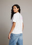 Amy T-shirt | Wit