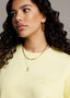 Luna T-shirt | Geel