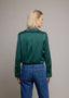 Cherise Blouse | Donkergroen