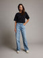 Dona Straight Denim | Mid Blue