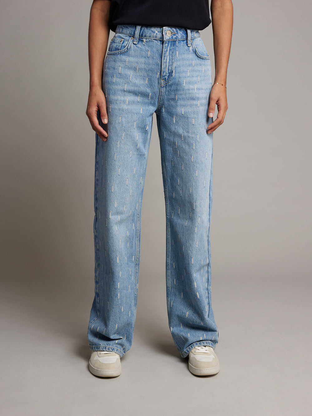 Dona Straight Denim | Mid Blue