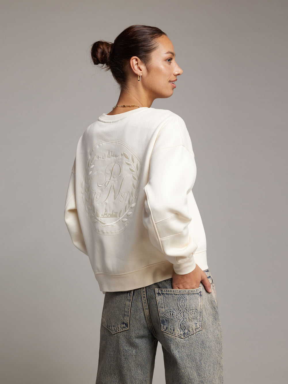 Roisin Sweatshirt | Eggnog
