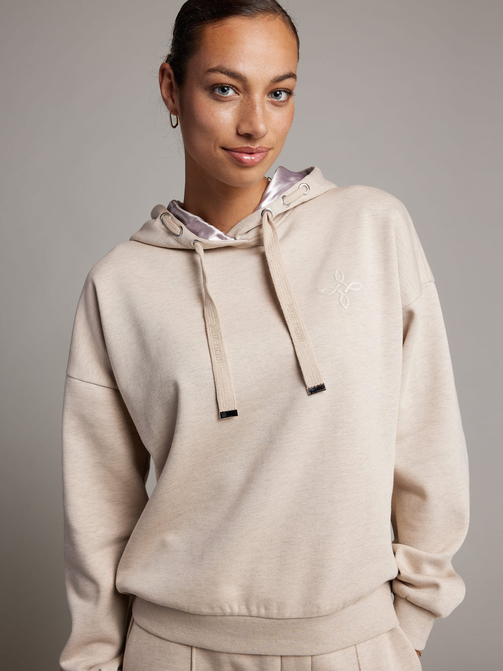 Quinty Hoodie | Sand Mel