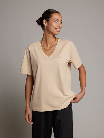 Serena T-shirt | Sand