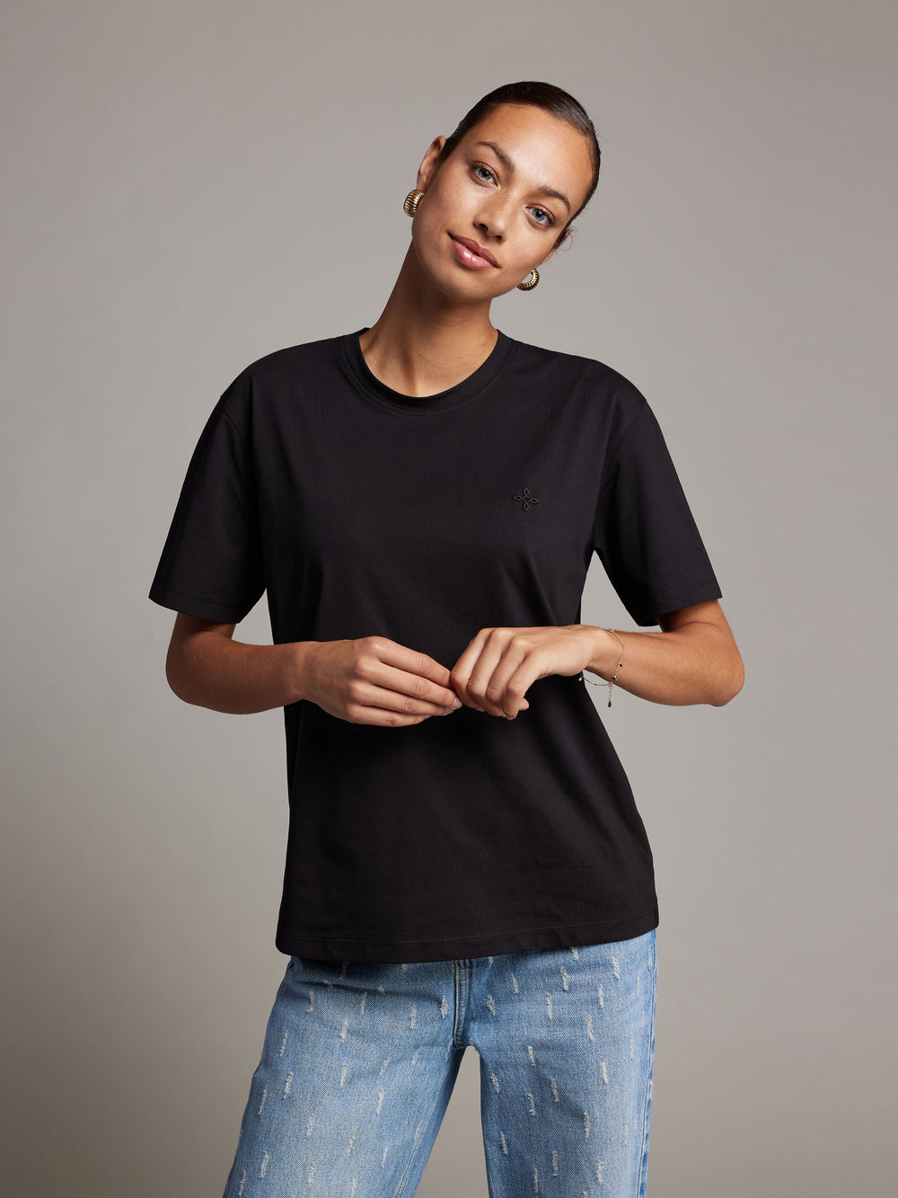 Serena T-shirt | Black