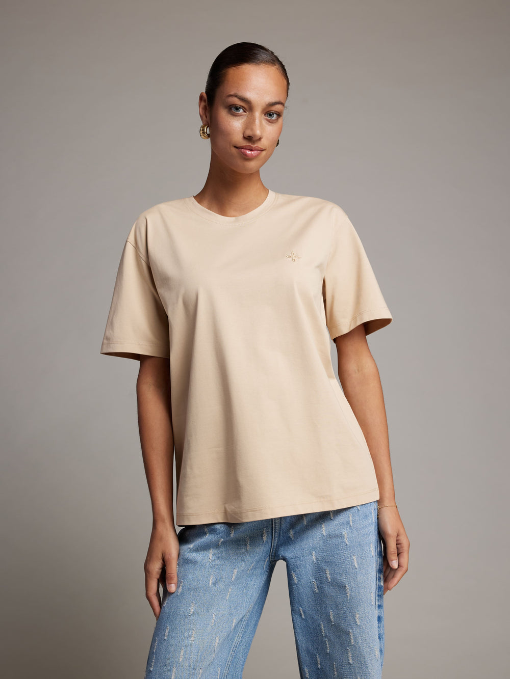Serena T-shirt | Sand