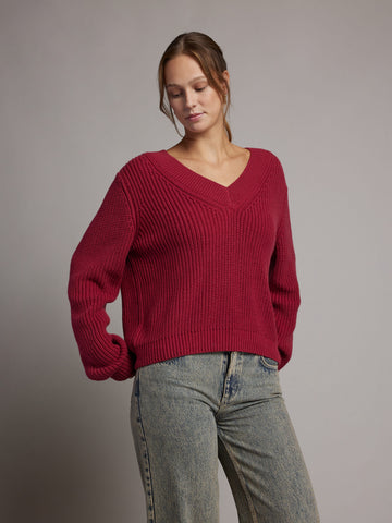 Camille Sweatshirt | Savvy Red