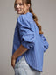 Vera Blouse | Beacon Blue