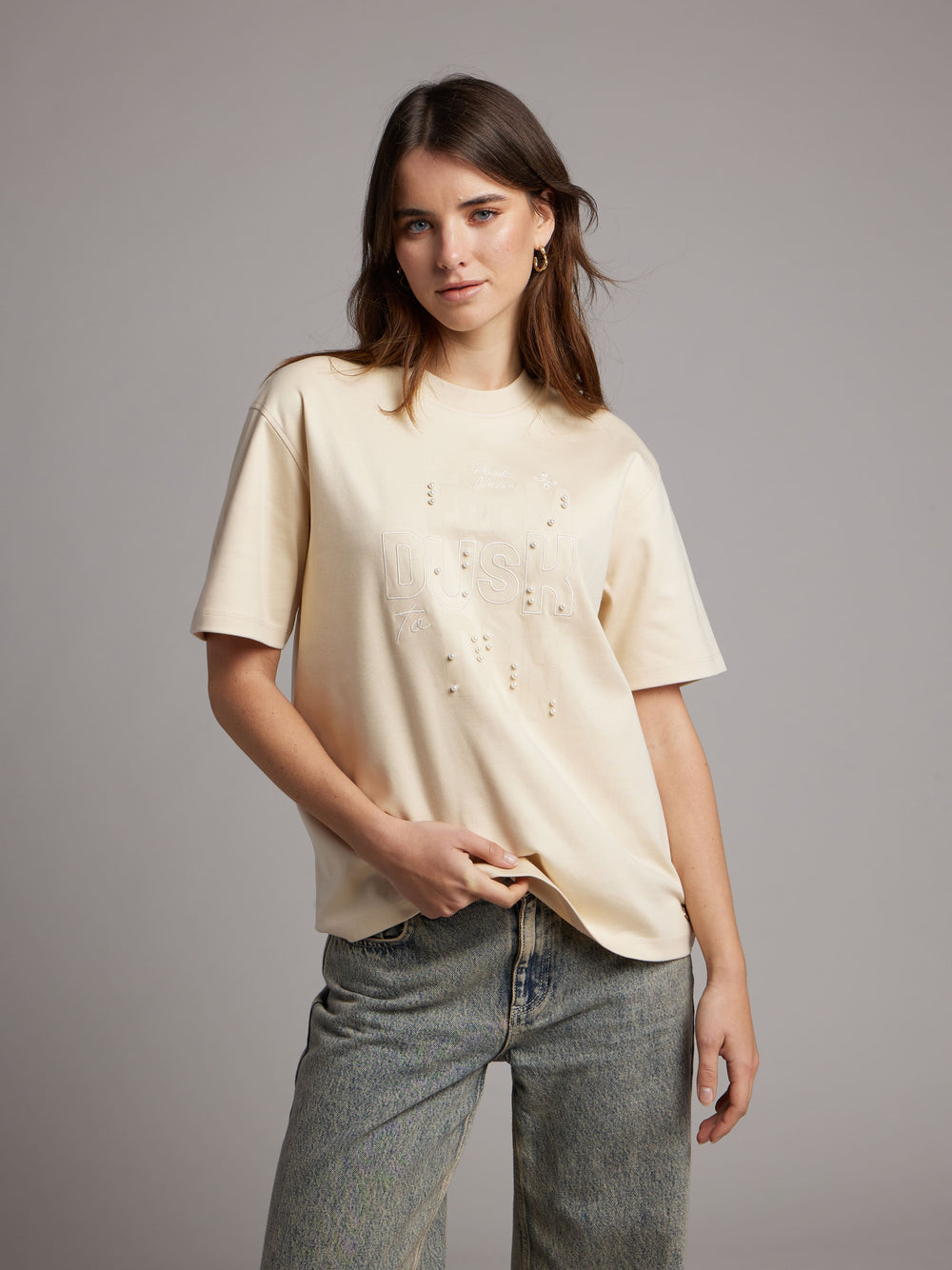 Ciara T-shirt | Lamb's Wool