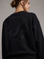 Sandy sweatshirt | Zwart