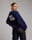 Berry Sweater | Evening Blue