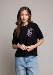 Lilly T-shirt | Black