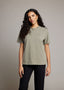 Eden T-shirt | Donkergroen