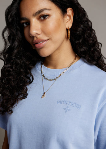 Luna T-shirt | Corn Blue