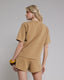 Iris T-shirt | Antique Bronze