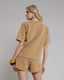 Iris T-shirt | Antique Bronze