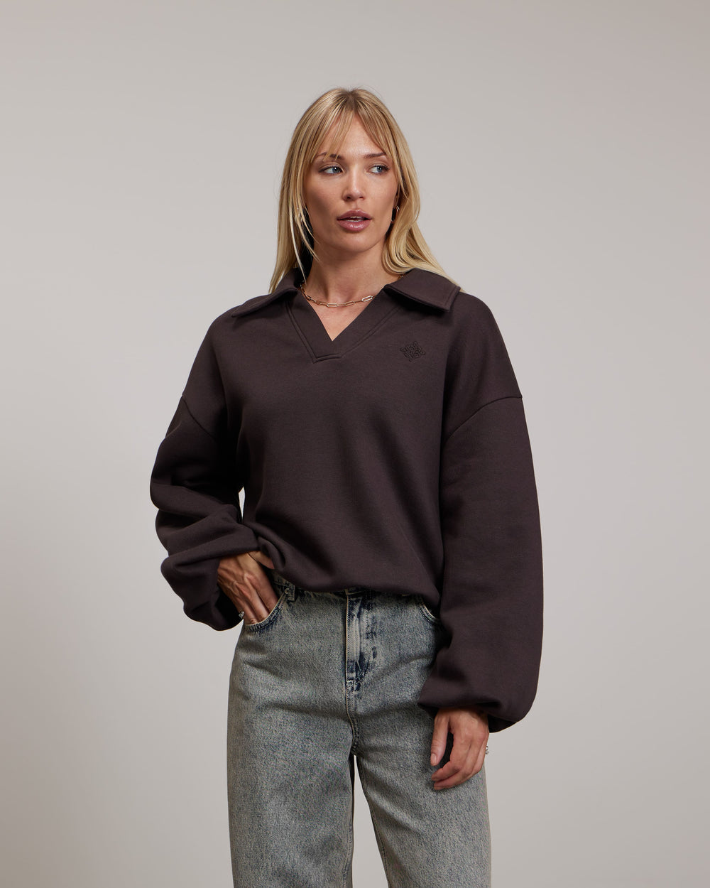 Nika Sweatshirt | Ganache