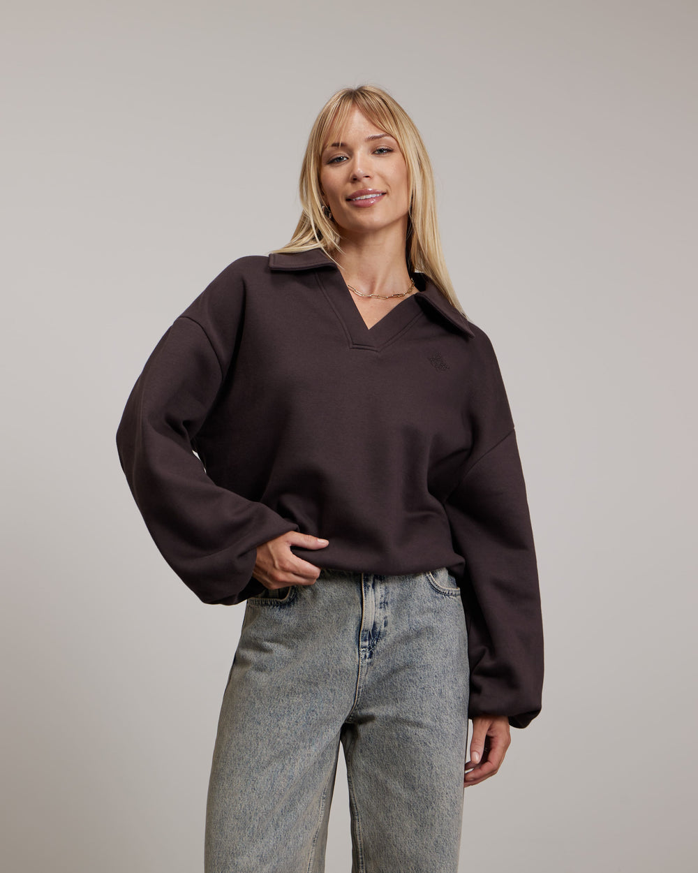 Nika Sweatshirt | Ganache