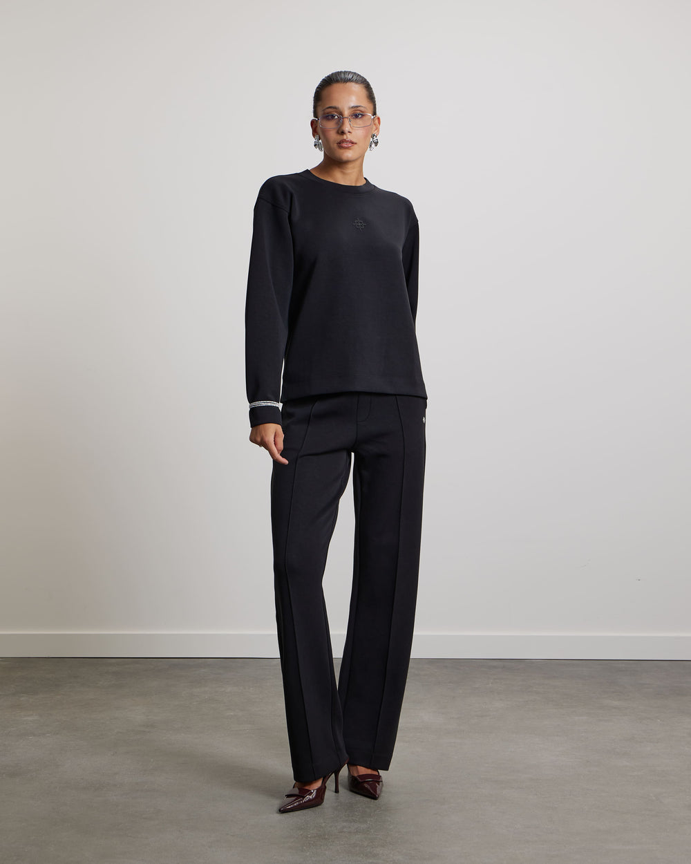 Indy Long-Sleeve T-shirt | Black