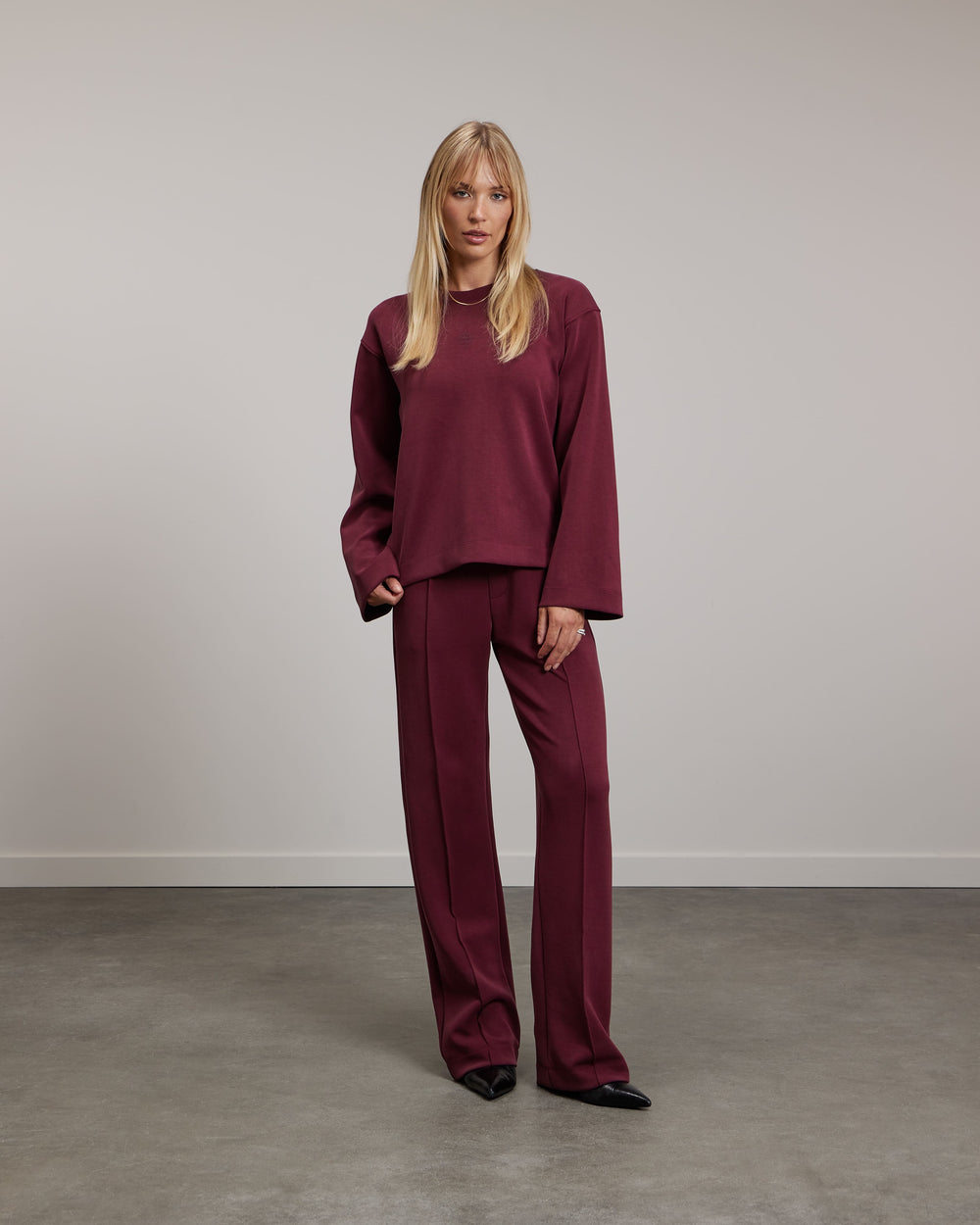 Indy Long-Sleeve T-shirt | Zinfandel