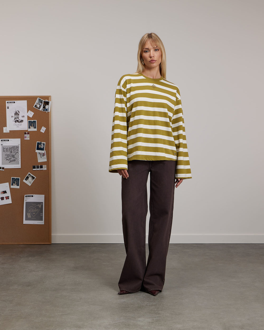 Ismene Long-Sleeve T-shirt | Avocado