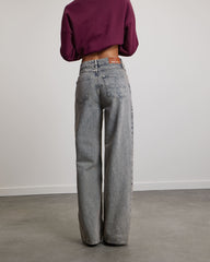 Shelly Wide Denim | Vintage Wash