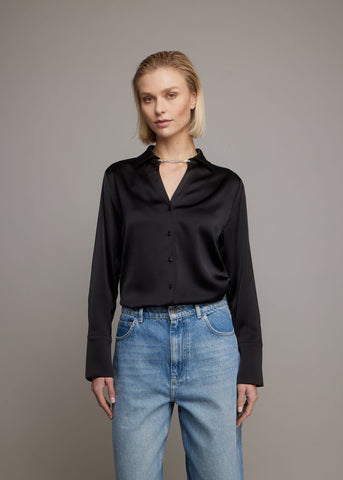 Cherise Blouse | Zwart