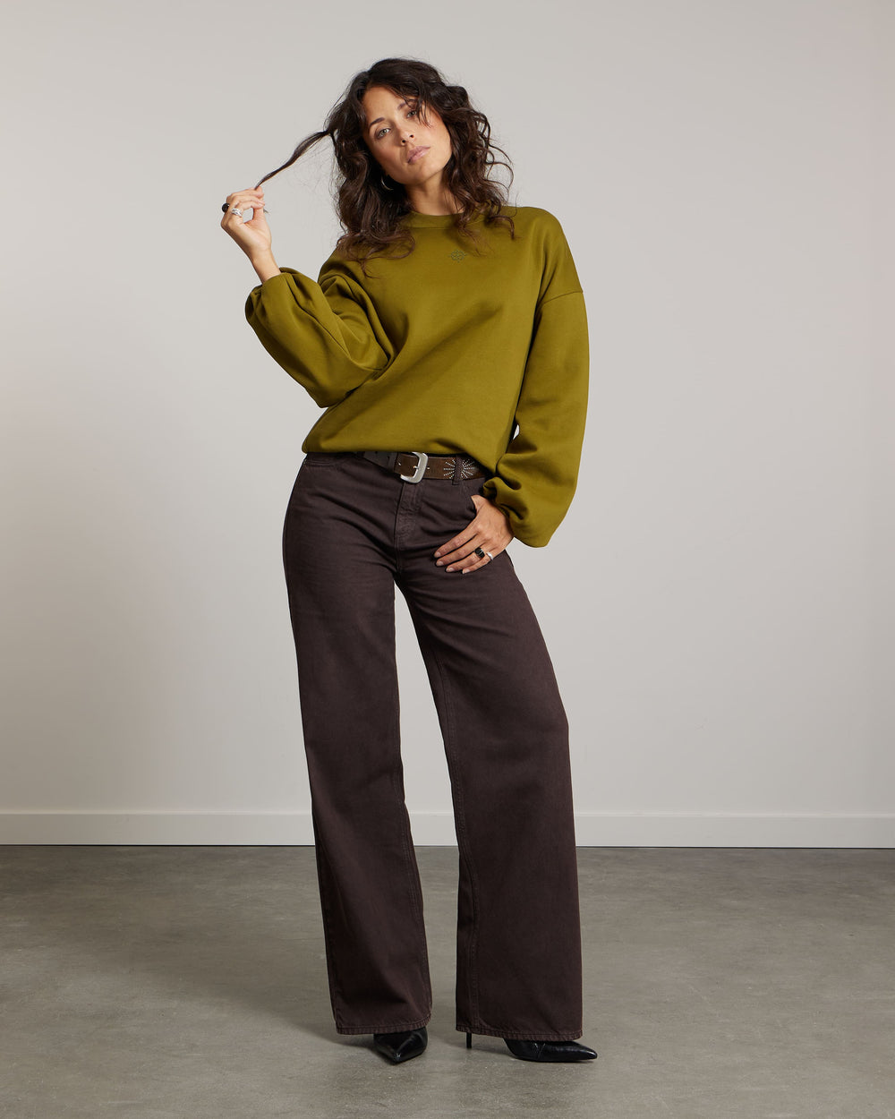 Bettina Sweatshirt | Avocado